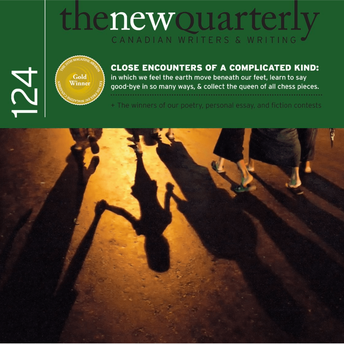 The cover of Issue 124 of The New Quarterly